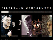 Tablet Screenshot of firebrandmanagement.com
